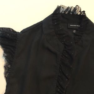 Black Sleeveless Blouse